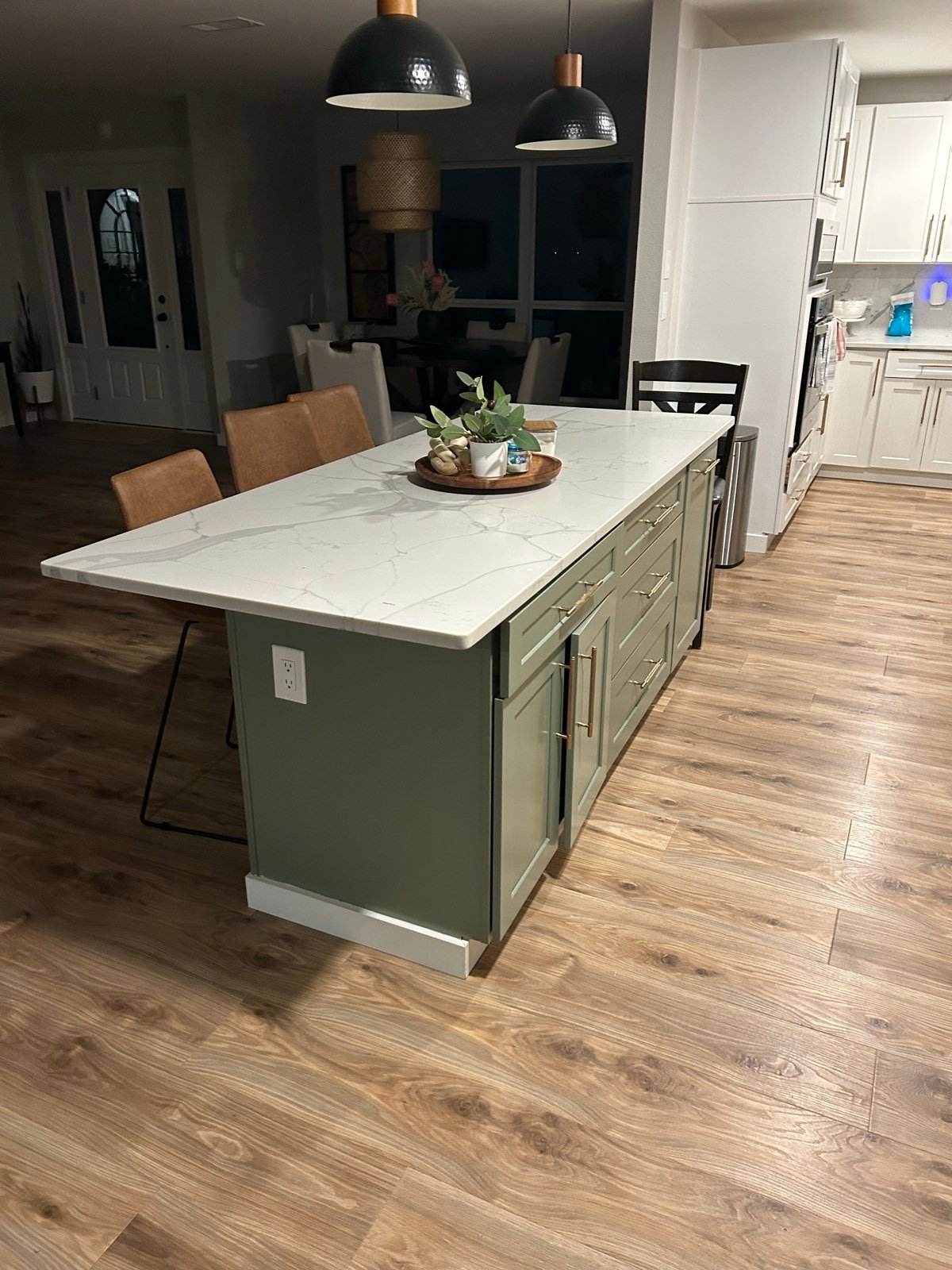 Kitchen island remodel by J&G Home Renovations